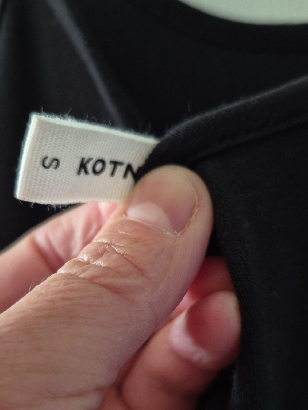 KOTN Black Spaghetti-Strap Maxi Dress - Picture 3 of 4